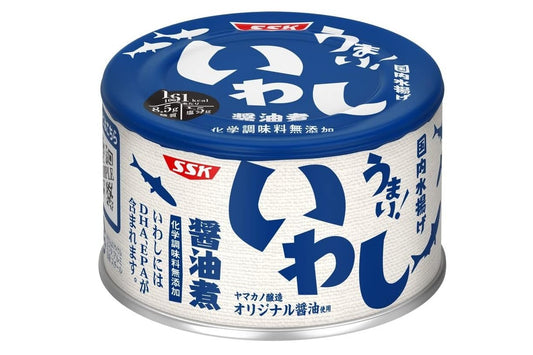 [SSK] 沙甸魚 芥末醬油 150g [日] #GROCERY