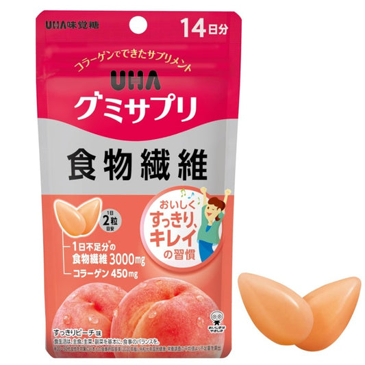 [UHA] 營養補充軟糖 (食物纖維) 14日分/28粒 [日] #HEALTH