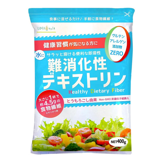 [LOHAStyle] 難消化性麥芽糊精 400g (約40日分量) [日] #HEALTH {**}